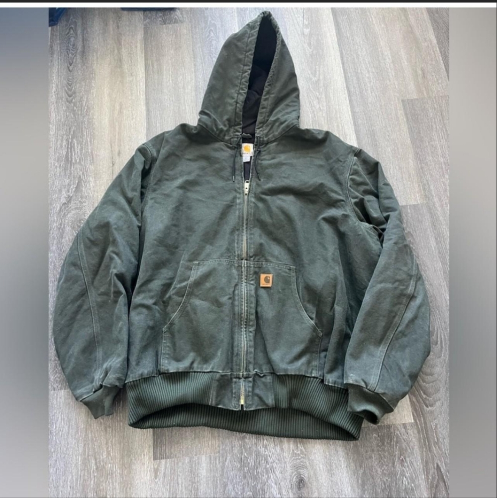 XXL Green Carhartt coat